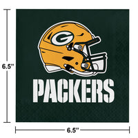 Green Bay Packers Luncheon Napkins (192 per Case)