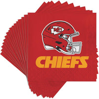 Kansas City Chiefs Luncheon Napkins (192 per Case)