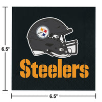 192ct Bulk Pittsburgh Steelers Luncheon Napkins