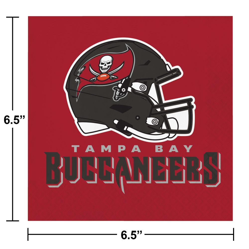 Tampa Bay Buccaneers Luncheon Napkins (192 per Case)