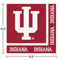 240ct Bulk Indiana University Luncheon Napkin