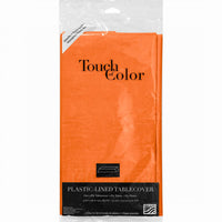 6ct Bulk Sunkissed Orange Paper Table Covers