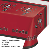 12ct Bulk Tampa Bay Buccaneers Table Covers
