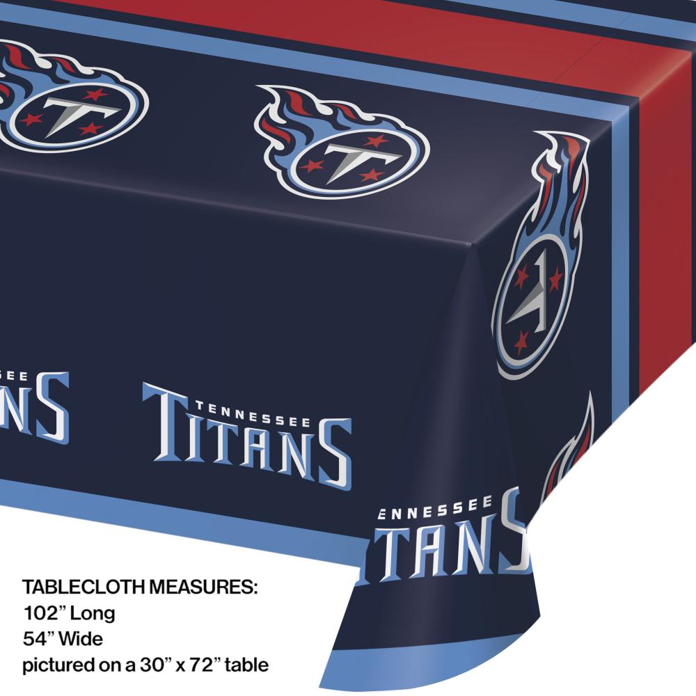 12ct Bulk Tennessee Titans Table Covers