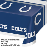 12ct Bulk Indianapolis Colts Table Covers
