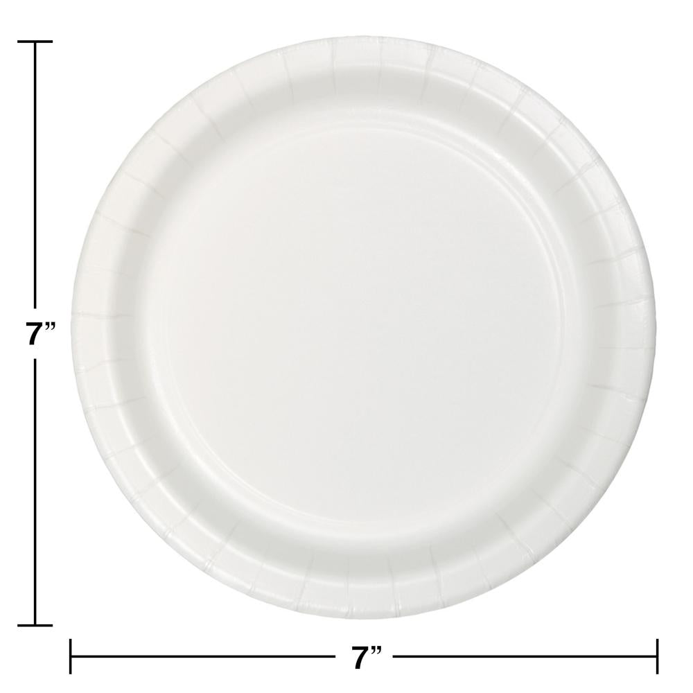 900ct Bulk White Dessert Plates