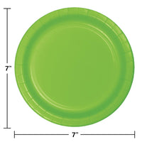 240ct Bulk Fresh Lime Dessert Plates