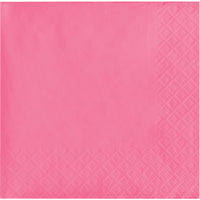 Candy Pink Beverage Napkins 5