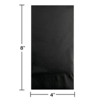 192ct Bulk Black Velvet 3 Ply Guest Towels