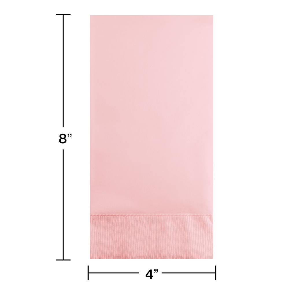 192ct Bulk Classic Pink 3 Ply Guest Towels