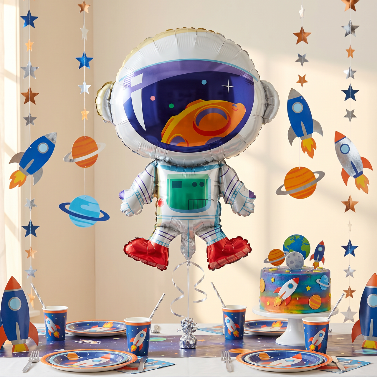Bulk Space Adventures Metallic Balloon (10 per Case)