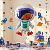 Bulk Space Adventures Metallic Balloon (10 per Case)