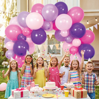 Bulk Pink and Purple Six Foot Balloon Arch Kit (6 Kits per Case)