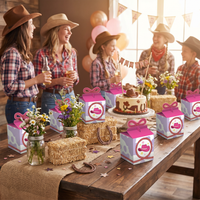 Bulk Boots and Bows Favor Box (96 per Case)