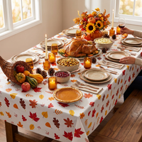 Bulk Thanksgiving Leaves Plastic 54