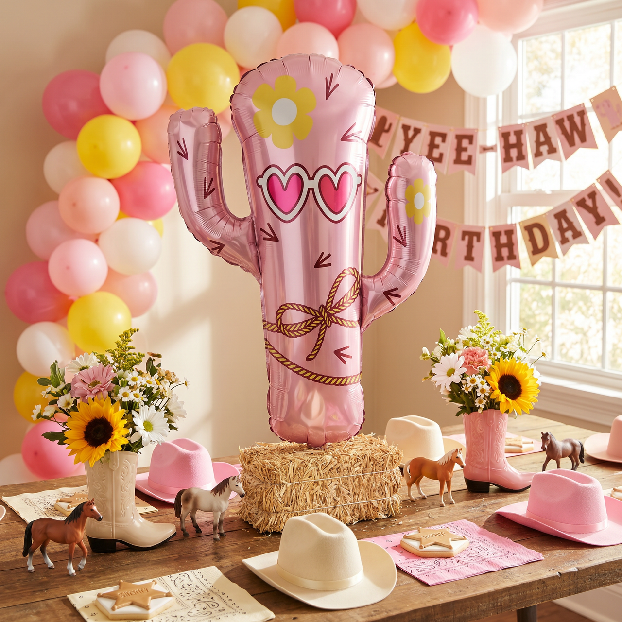 Bulk Boots and Bows Metallic Balloon (10 per Case)