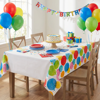 Bulk Confetti Balloons Paper Tablecover 54