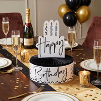 Bulk Golden Wishes Honeycomb Centerpiece (12 per Case)