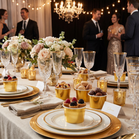 Bulk Gold Foil Paper Treat Cups (96 per Case)