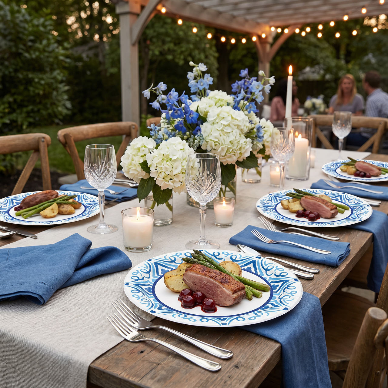Bulk Blue Willow Dinner Plate (96 per Case)