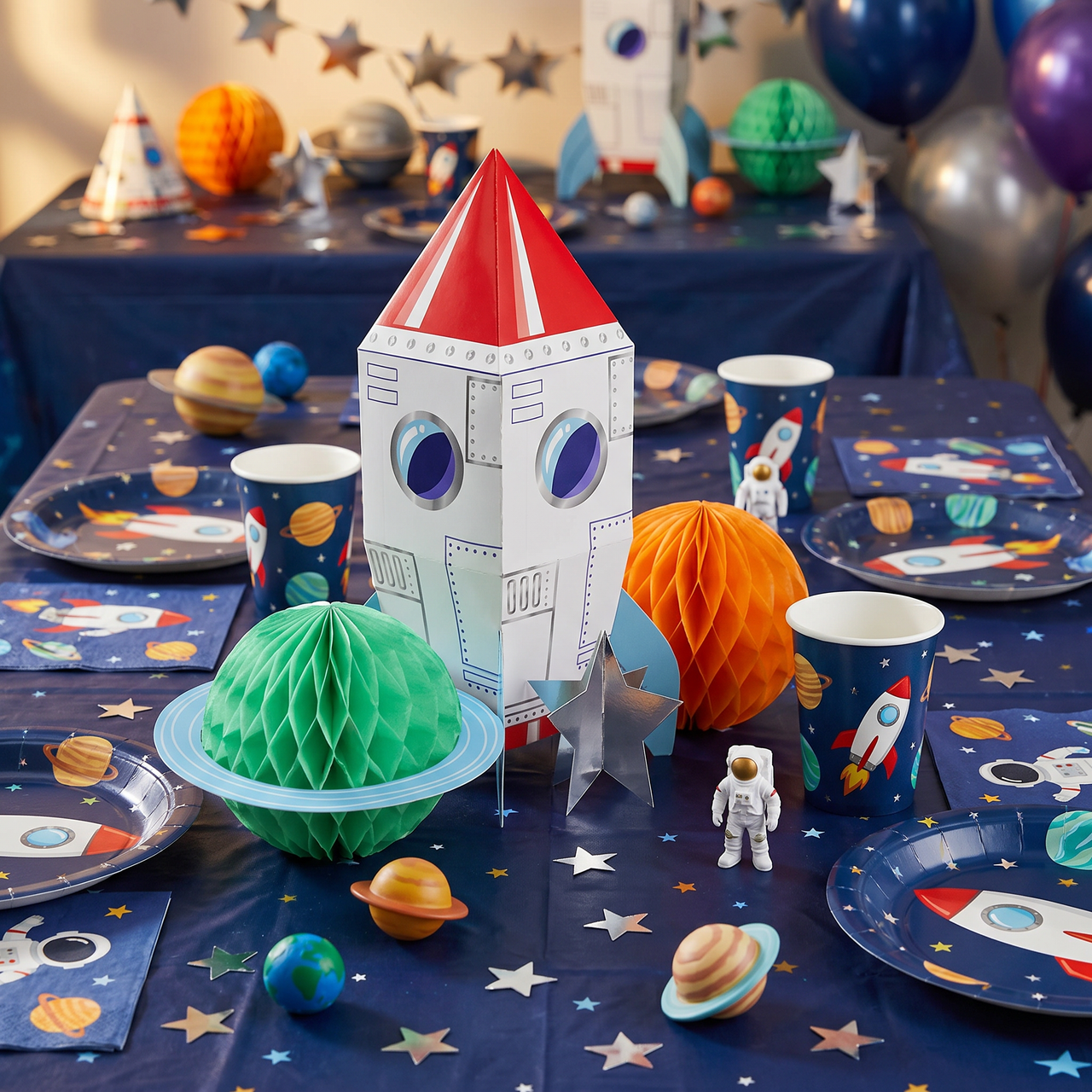 Bulk Space Adventures 3D Centerpiece (36 per Case)