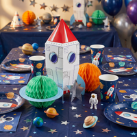 Bulk Space Adventures 3D Centerpiece (36 per Case)