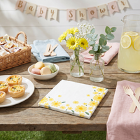 Bulk Sweet Daisy Paper Lunch Napkin (Case of 192)
