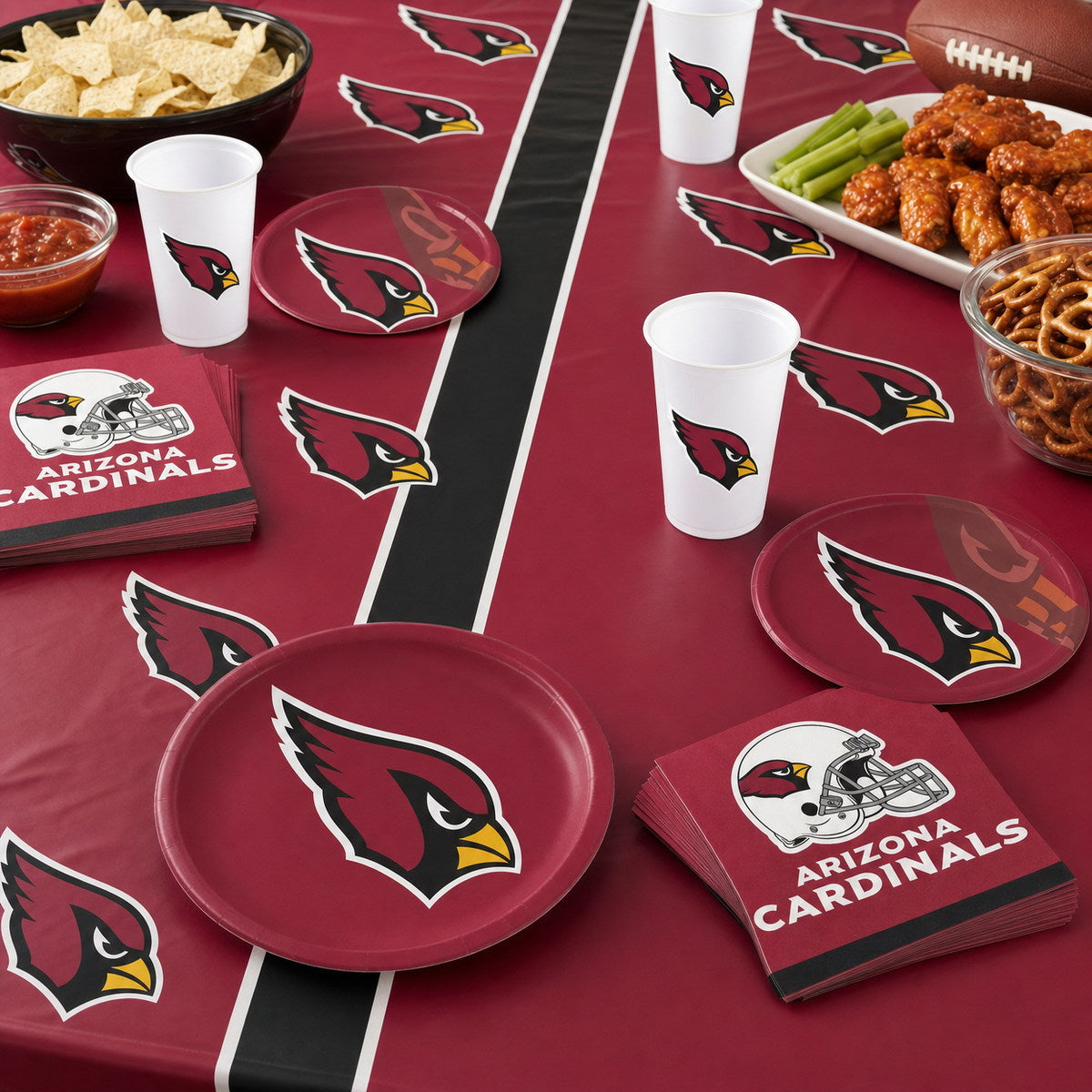 Bulk Arizona Cardinals Luncheon Napkins (192 per Case)