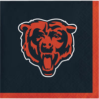Bulk Chicago Bears Beverage Napkins (192 per Case)