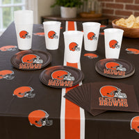 Bulk Cleveland Browns Luncheon Napkins (192 per Case)