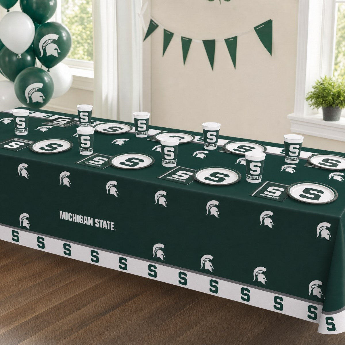 Bulk Michigan State University 20 oz Plastic Cups (96 per Case)