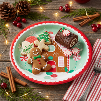 Bulk Holiday Sweets Dinner Plate (96 per Case)