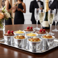 Bulk Silver Foil Paper Treat Cups (96 per Case)