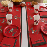 Bulk Tampa Bay Buccaneers Plastic Table Covers (12 per Case)