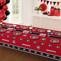 Bulk University of Georgia Bulldogs Paper Dinner Plates (96 per Case)