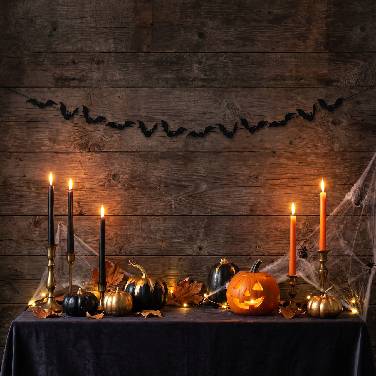 Bulk Bats Shaped Banner with Black Twine (12 per Case)
