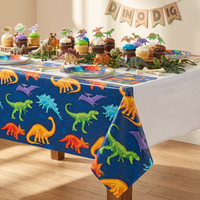Bulk Dino Dig Plastic Table Covers (12 per Case)