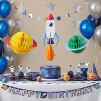 Bulk Space Adventures Hanging Cutouts w/ Tassels (36 per Case)