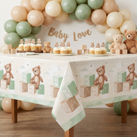 Bulk Teddy Bear Tablecover, Paper 54