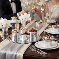 Bulk Silver Foil Paper Treat Cups (96 per Case)