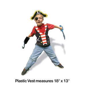 Buried Treasure Party Favors Plastic Vest (24/case)