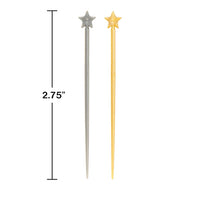 2400ct Bulk Gold & Silver Star Picks