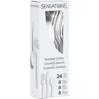 288ct Bulk White Assorted Cutlery