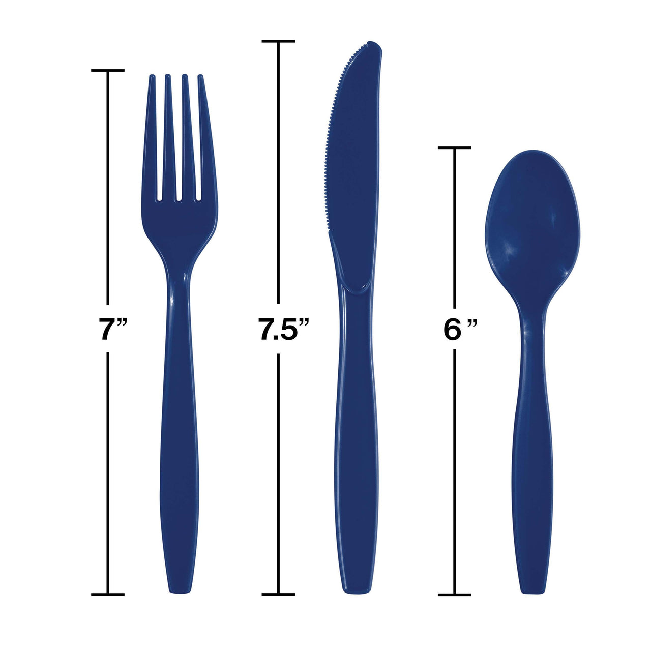 288ct Bulk Navy Assorted Cutlery