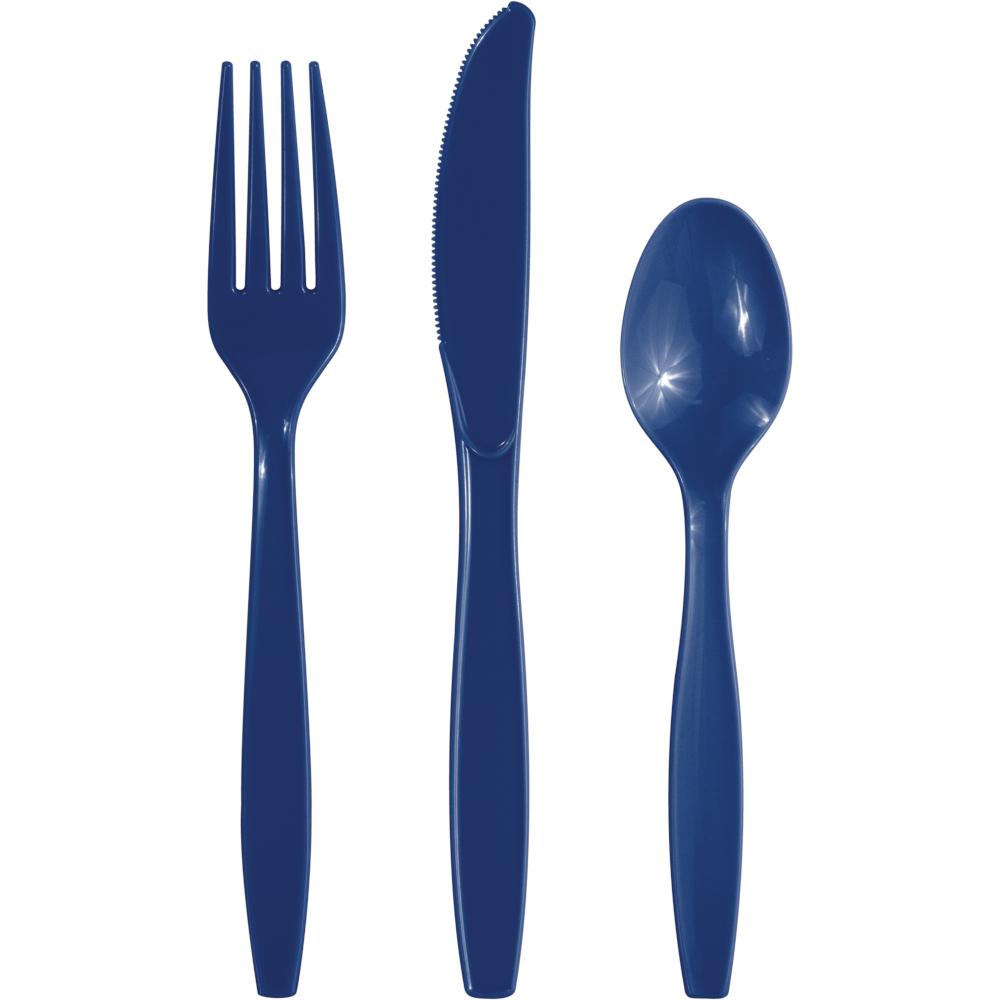 Bulk 288ct Navy Assorted Cutlery 