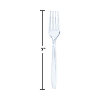 288ct Bulk Clear Forks Only