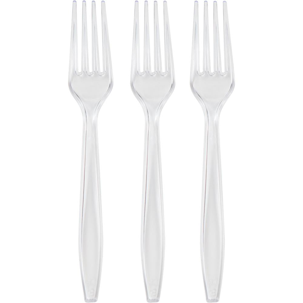 Bulk 288ct Clear Forks Only 