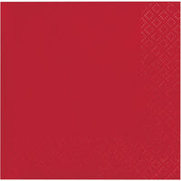 Bulk 480ct Classic Red 2Ply Beverage Napkin 