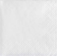 480ct Bulk White 2Ply Beverage Napkin
