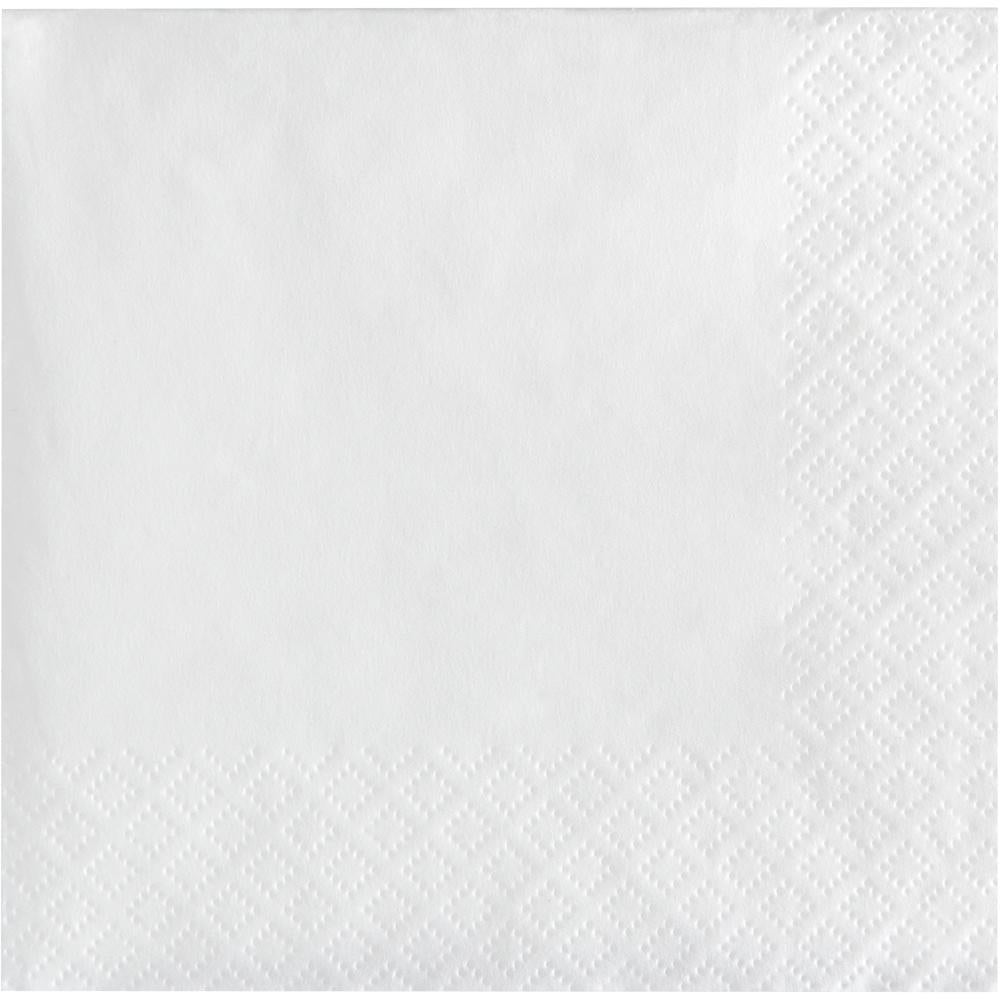 Bulk 480ct White 2Ply Beverage Napkin 